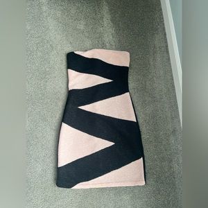Strapless mini dress. Size small.